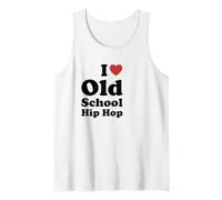 I Love Old School Hip Hop Camiseta sin Mangas