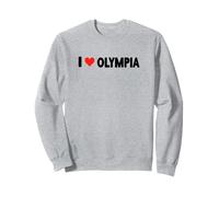 I Love Olympia Washington - Heart Travel Trip Vacaciones Sudadera