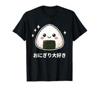 I Love Onigiri - Bola de arroz Japonesa, diseño de Amante de la Comida Camiseta gráfica económica