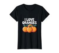 I Love Oranges Delicia de cítricos Frescos Camiseta gráfica económica