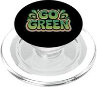 I Love Our Planet Eco Go Green - Declaración Eco Warrior PopSockets PopGrip para MagSafe