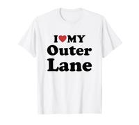 I Love Outer Lane Camiseta