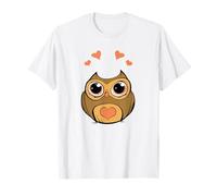 I Love Owls I Heart Owls, Amante de los pajaritos, observador Nocturno de Aves Camiseta