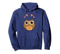 I Love Owls I Heart Owls, Amante de los pajaritos, observador Nocturno de Aves Sudadera con Capucha