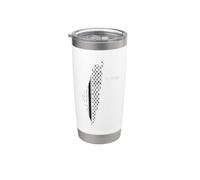 i love Palestine, Palastine Illustration Graphic Design Vaso térmico de acero inoxidable de doble pared