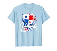 I Love Panama Vacaciones Turismo Viaje Corazón Bandera Souvenir Camiseta