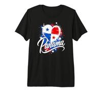 I Love Panama Vacaciones Turismo Viaje Corazón Bandera Souvenir Camiseta Premium