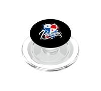 I Love Panama Vacaciones Turismo Viaje Corazón Bandera Souvenir PopSockets PopGrip para MagSafe