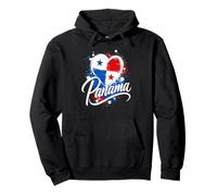 I Love Panama Vacaciones Turismo Viaje Corazón Bandera Souvenir Sudadera con Capucha