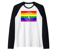 I Love Paris France Pride Camiseta Manga Raglan
