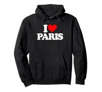 I Love Paris - Frases divertidas Francesas Chicas Francia Mujeres Lindas Sudadera con Capucha