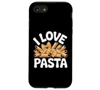 I Love Pasta Rigatoni Farfalle Diversión Carcasa para iPhone SE (2020) / 7 / 8
