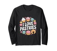 I Love Pasteles Cupcakes Macarons Joy Manga Larga