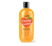 I love, peachy passionfruit, hydrating, shower gel, for all skin types