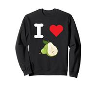 I Love Peras Dulce Otoño Frutas Bartlett Bosc Anjou Comice Sudadera