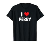 I Love Perry - Corazón Camiseta