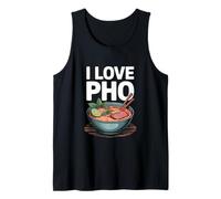 I Love Pho Noodles Cocina vietnamita Camiseta sin Mangas