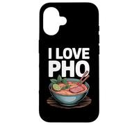 I Love Pho Noodles Cocina vietnamita Carcasa para iPhone 16