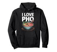 I Love Pho Noodles Cocina vietnamita Sudadera con Capucha