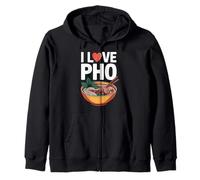 I Love Pho Sopa de Fideos vietnamita Sudadera con Capucha