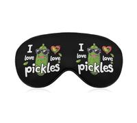 I Love Pickles - Divertidas máscaras para dormir con los ojos vendados, bloquea la luz