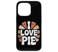 I Love Pie Deliciosas rebanadas dulces Carcasa para iPhone 13 Pro