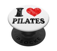I Love Pilates Vintage PopSockets PopGrip Adhesivo