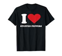 I Love PIMIENTOS RELLENOS I PIMIENTOS RELLENOS DE Corazón Camiseta