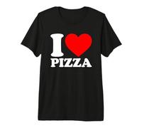 I Love Pizza Camiseta Premium