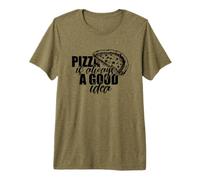 I Love Pizza, Cool Pizza Illustration Novelty Graphic Design Camiseta Premium
