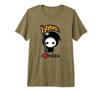I Love Pizza, Cool Pizza Illustration Novelty Graphic Design Camiseta Premium