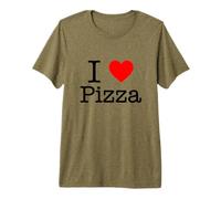 I Love Pizza, Cool Pizza Illustration Novelty Graphic Design Camiseta Premium