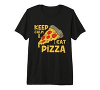I Love Pizza, Cool Pizza Illustration Novelty Graphic Design Camiseta Premium