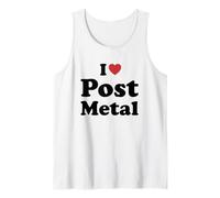 I Love Post Metal Camiseta sin Mangas