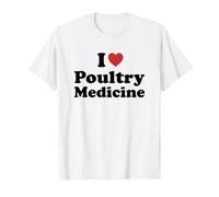I Love Poultry Medicine Student Major Graduation Camiseta