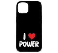 I Love Power Corazón Política Electricidad Planta de energía Solar Carcasa para iPhone 13