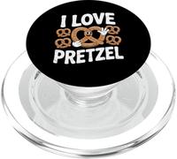 I Love Pretzel Lindo Snack Dibujos Animados Diversión PopSockets PopGrip para MagSafe