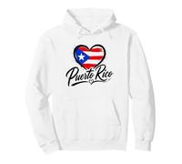 I Love Puerto Rico Island PR Travel Heart Vacaciones Sudadera con Capucha
