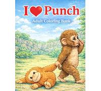 I Love Punch: Adult Coloring Book