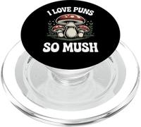 I Love Puns So Mush Foraging Setas de Caza de Hongos PopSockets PopGrip para MagSafe