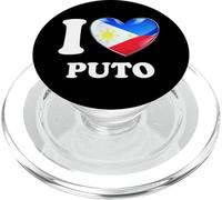 I Love Puto - Un Homenaje a la Herencia Filipina PopSockets PopGrip para MagSafe