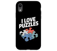 I Love Puzzles - Rompecabezas de pasatiempos apasionados Carcasa para iPhone XR