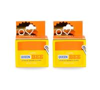 I LOVE Queen Bee Bálsamo Labial - Cuidado Nutritivo con Miel & Cera de Abeja - Hidratante para Labios Suaves y Sedosos - Ingredientes Naturales, Libre de Crueldad 2x 9g