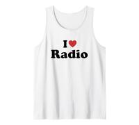 I Love Radio Camiseta sin Mangas