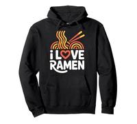I Love Ramen Fideos Pasión Cita Divertida Sudadera con Capucha