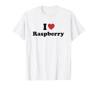 I Love Raspberry Camiseta