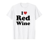 I Love Red Wine Camiseta