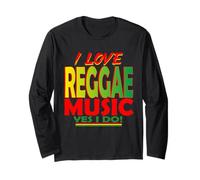 I love reggae music yes I do do Reggae Party Outfit for women Manga Larga