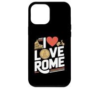 I Love Roma Coliseo Trevi Vespa Carcasa para iPhone 12 Pro Max