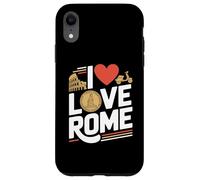 I Love Roma Coliseo Trevi Vespa Carcasa para iPhone XR